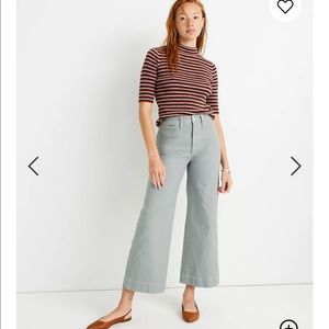 Madewell Emmett Wide-Leg Crop, size 30P